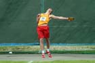 Discus thrower from Northumberland during the Annual Inter-Counties Schools, Cleveland v Cumbria v Durham v Northumberland at Claireville Stadium, Middlesbrough